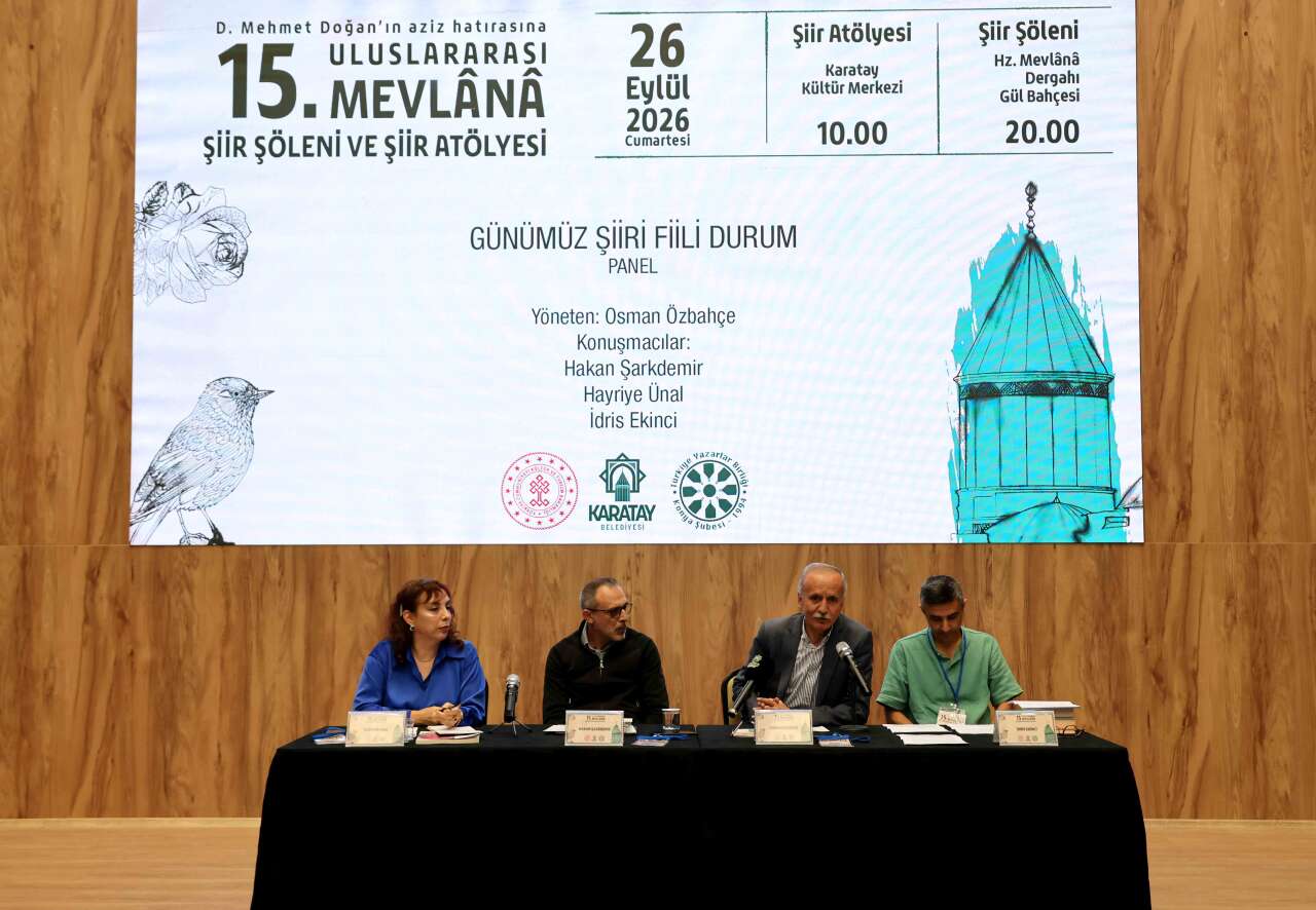 Konya şiire doydu! Farklı ülkelerden şairler Mevlana’nın şehrinde 7